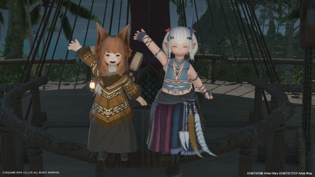 【FF14】7.0メインクエストLv93討滅戦後～Lv95ID前(1)ヤクテル樹海:北側【FFXIV】