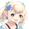 ありさアイコン青